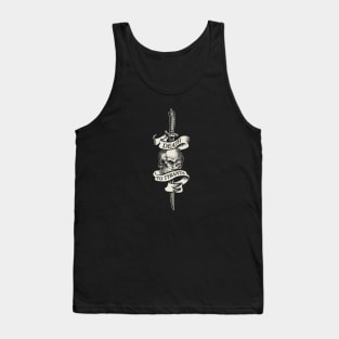 Death to Tyrants in tan Tank Top